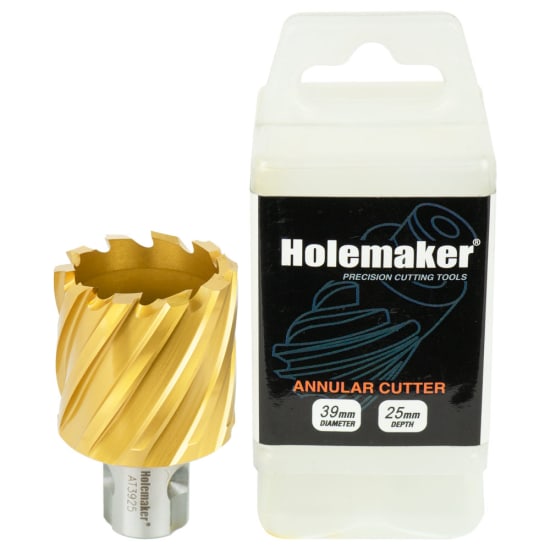 Holemaker Uni Shank Tin Cutter-39mmx25mm (Each)