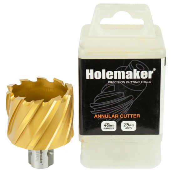 Holemaker Uni Shank Tin Cutter-49mmx25mm (Each)