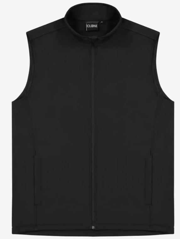 Cloke, Balfour Softshell Vest, SVA - Black (Size: 9XL)