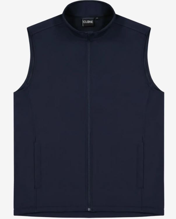Cloke, Balfour Softshell Vest, SVA - Navy (Size: M)