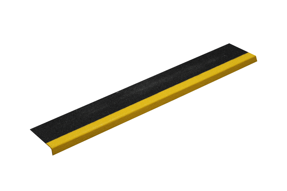 Stair Nosing - Yellow/Black 155 x 25 x 880mm (Each)