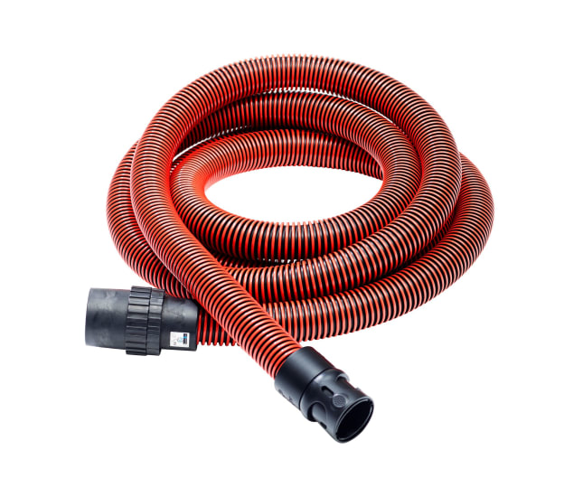 Antistatic suction hose, 36mm x 4000mm, for Nilfisk ATTIX models, enhancing cleaning efficiency and safety.