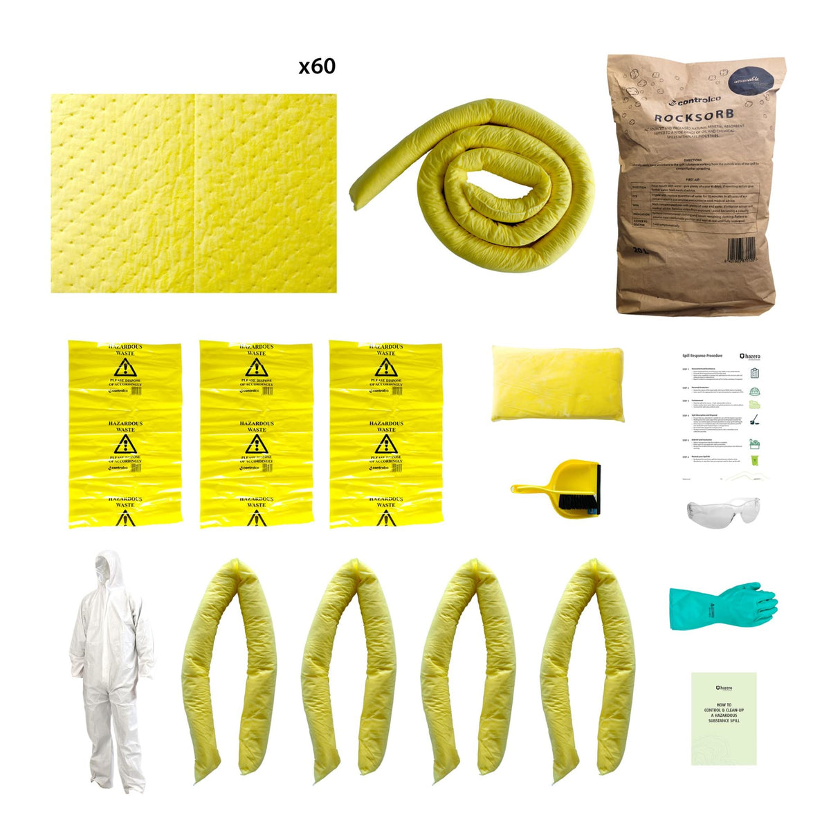 Hazero Everyday Spill Kit , Chemical , 100L