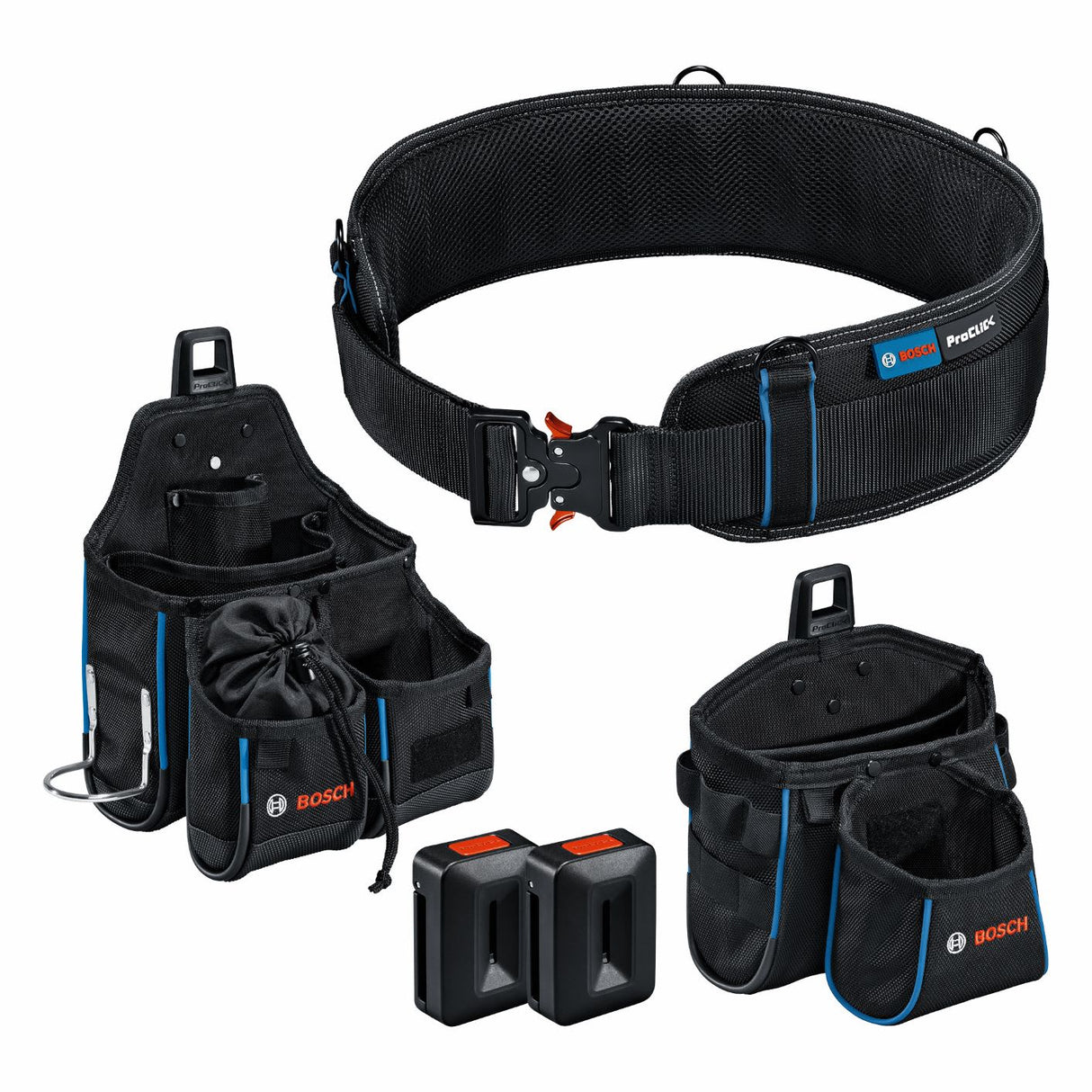 Bosch Pro-Click Holder Professional Tool Belt Kit 5 Piece (Kit)