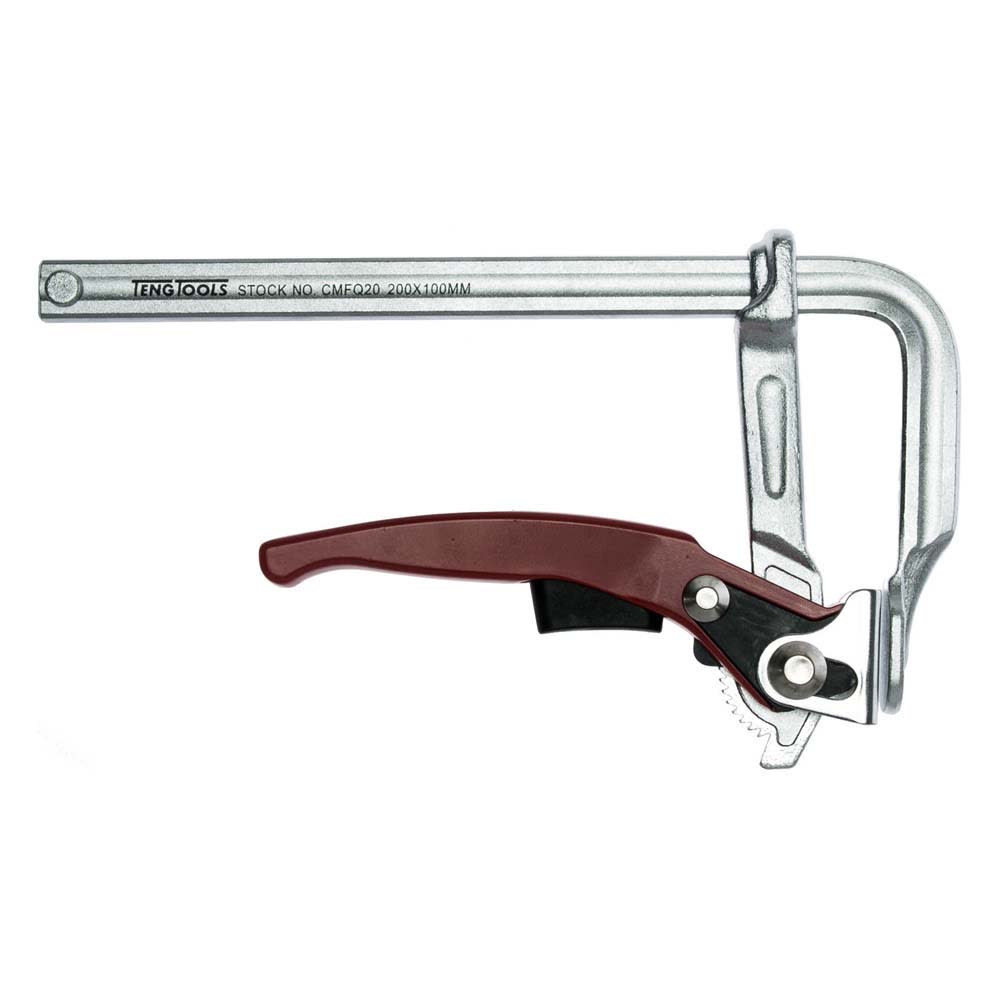 Teng F Clamp Quick Lever 200x100mm (Each)