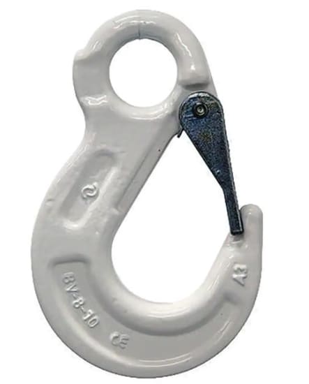 Bullivants Grade 100 Eye Type Sling Hook W/Latch-13mm (Each)