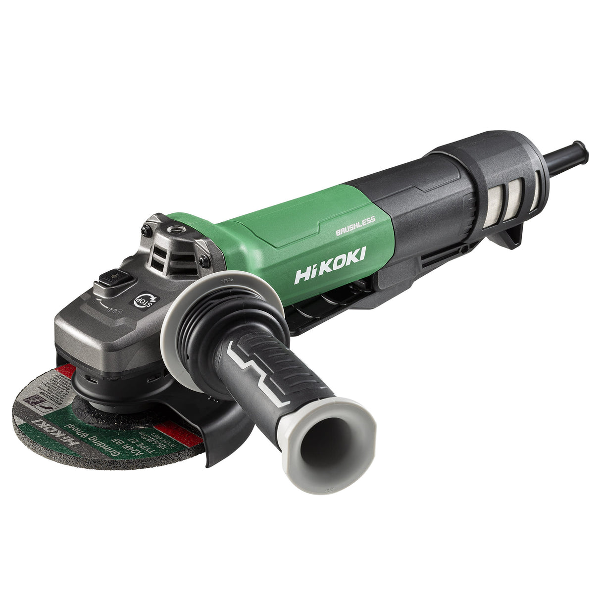 HiKOKI 1320W BL Paddle Switch Corded Angle Grinder 125mm