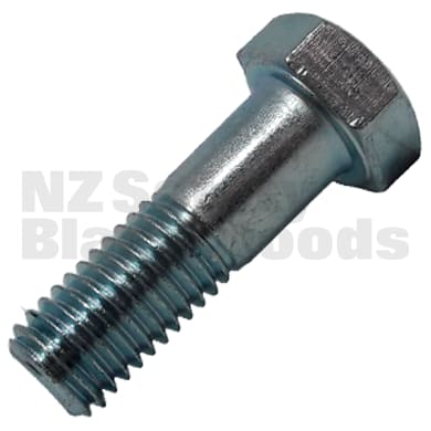 M24 x 130mm Zinc Class 8.8 Bolt Only (5 Pack)