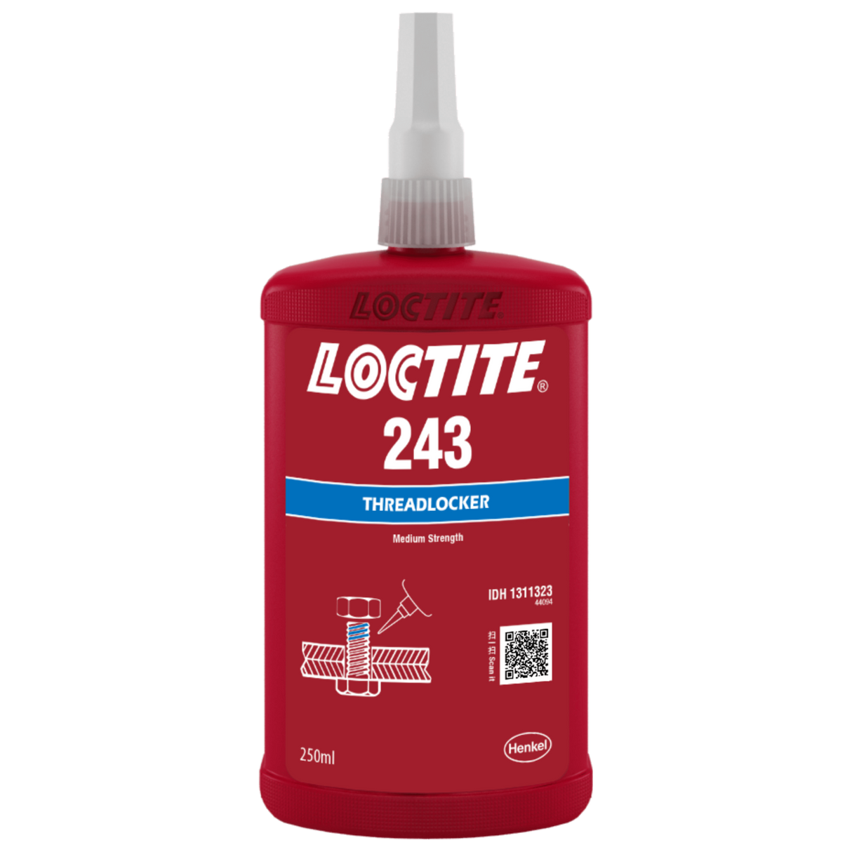 LOCTITE 243 Threadlocker Medium Strength 250ml