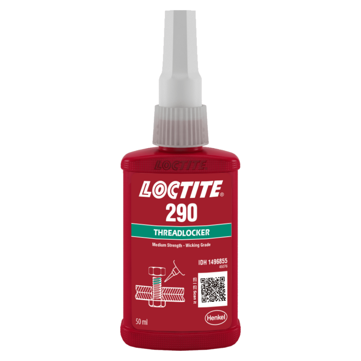 LOCTITE 290 Threadlocker Med Strength Wick In 50ml