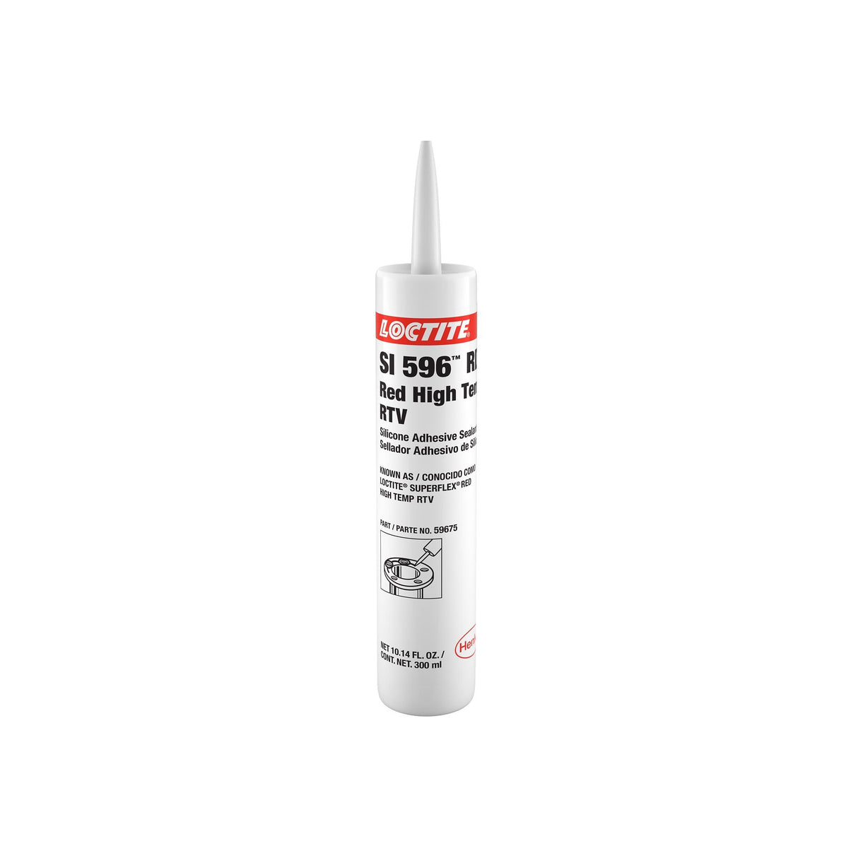 LOCTITE SI 596 Silicone Red Superflex RTV 300ml