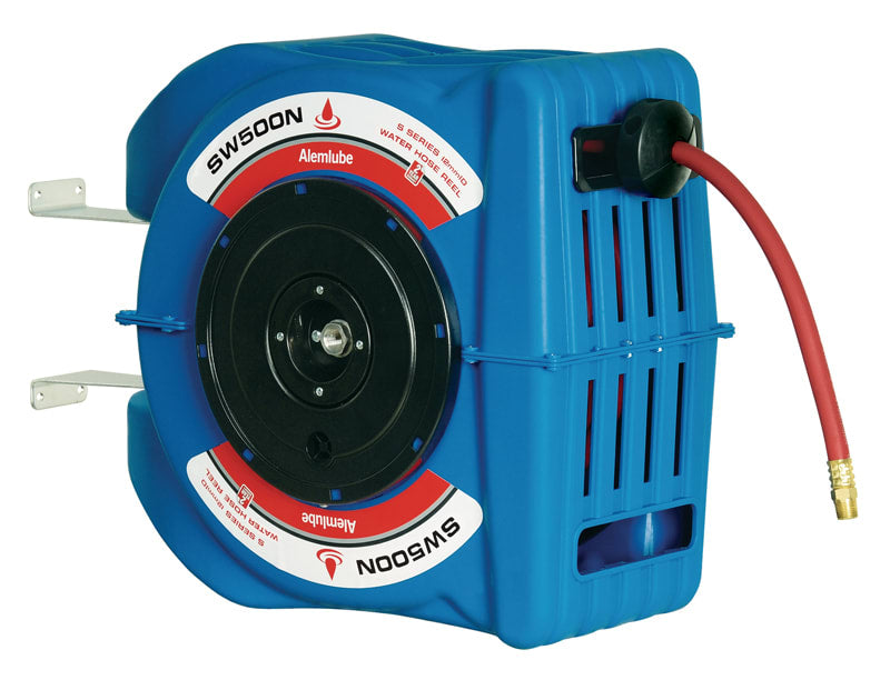 Alemlube S Series Water Hose Reel 12mm x 18m