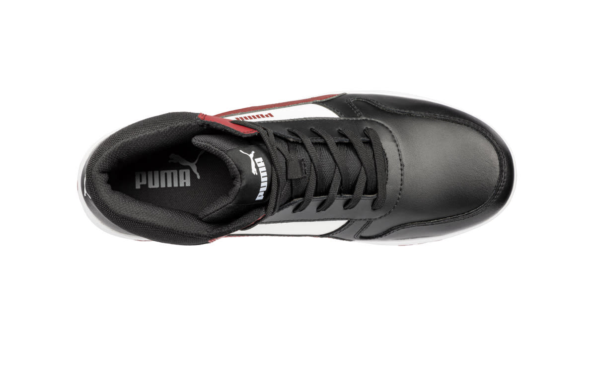 Puma Safety Frontcourt Mid 630057 1 (pair) - Black/Red/White - 45