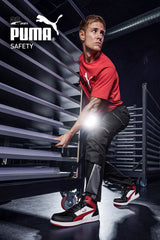 Puma Safety Frontcourt Mid 630057 1 (pair) - Black/Red/White - 45