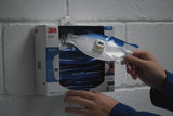 3M Aura FlatFold Respirator 9322A+ P2 valve Medium/Large 10 (Box)