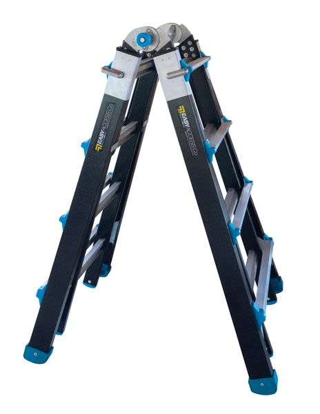 Easy Access Fibreglass Telescopic Ladder 4 - 7 Step