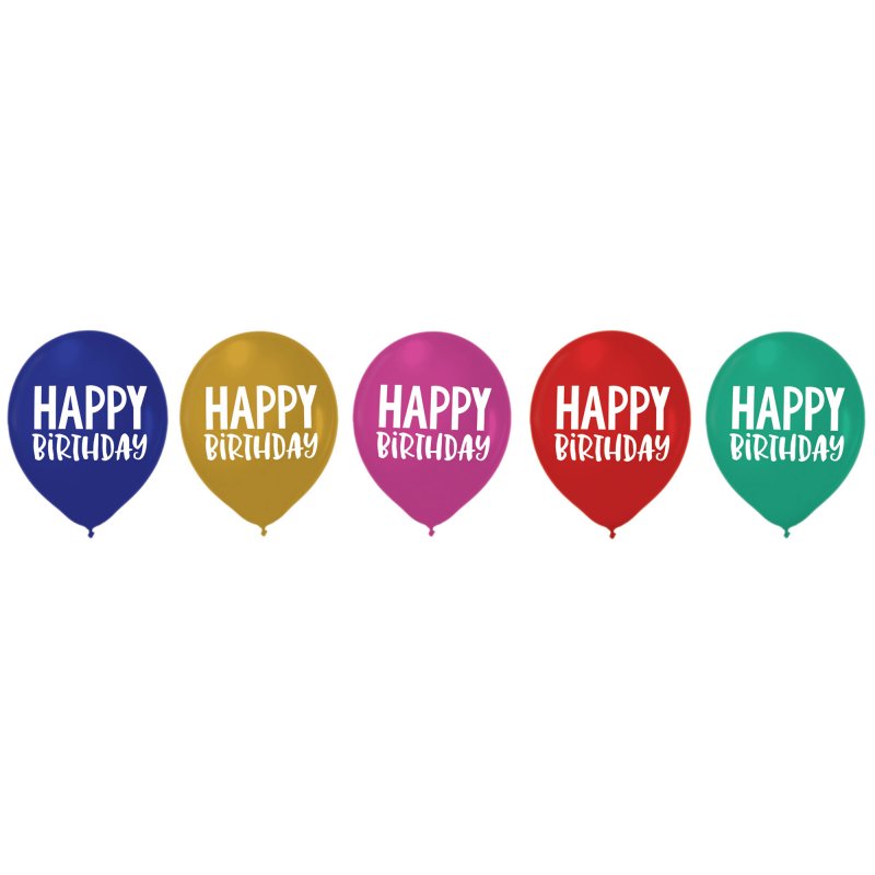 Pack of 15 vibrant 30cm latex balloons with cheerful dot prints, perfect for festive celebrations and event decor.