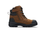 Blundstone 8066 Rotoflex Zip Sided Safety Boots - Saddle (Size: 08)