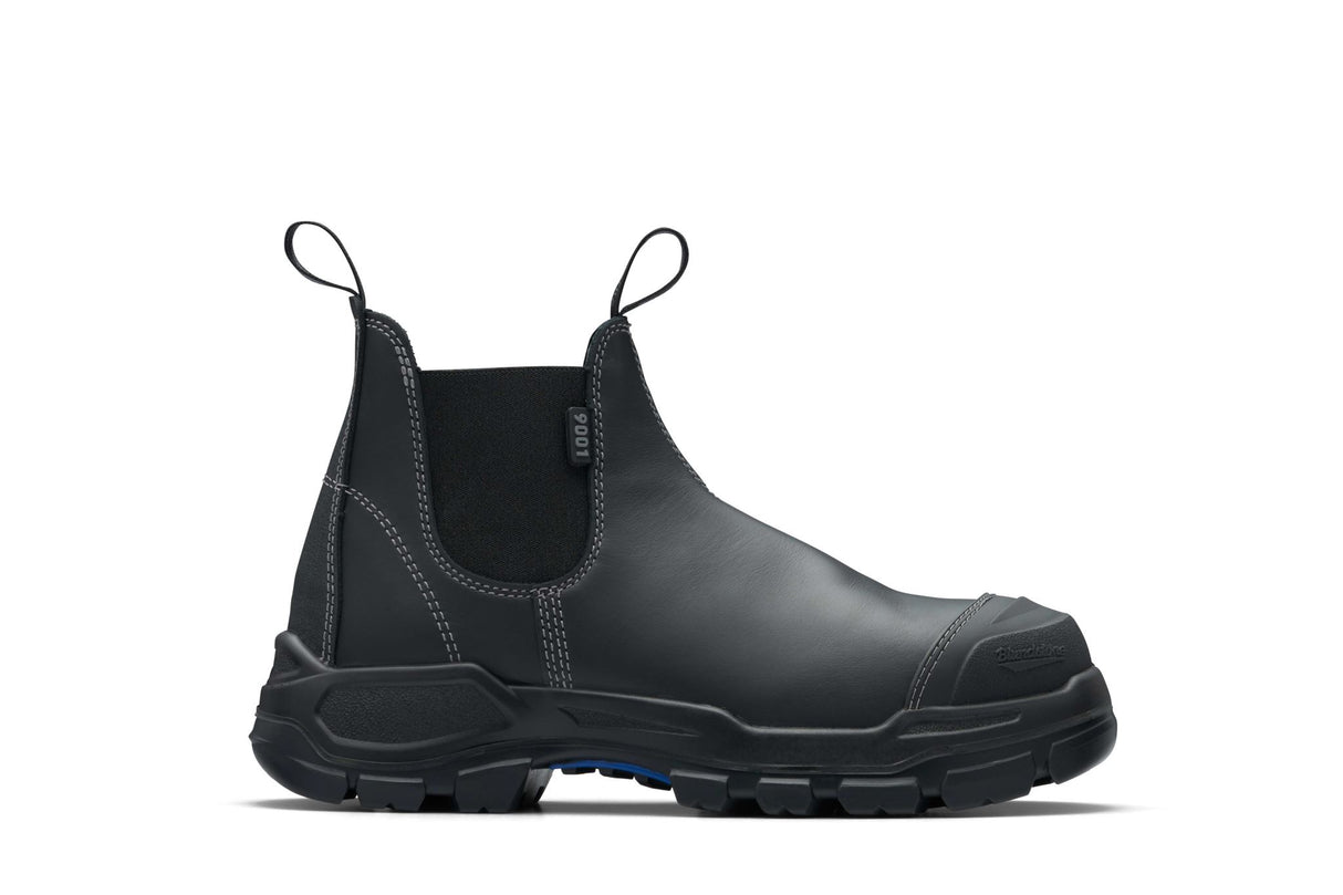 Blundstone 9001 Rotoflex Elastic Sided Safety Boot - Black (Size: 11)