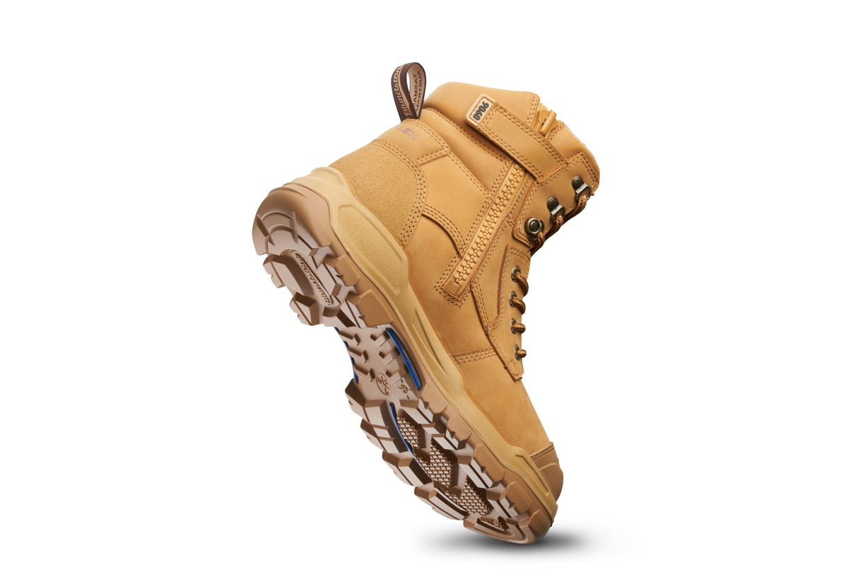 Blundstone 9060 Rotoflex Zip Sided Safety Boots - Wheat - 10