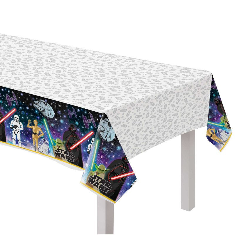 Plastic Tablecover - Star Wars Galaxy (243cm)