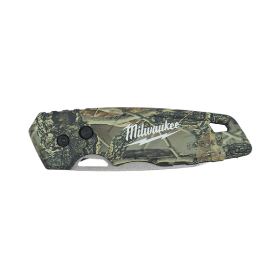 Milwaukee FASTBACK Camo Folding Knife-1-Each