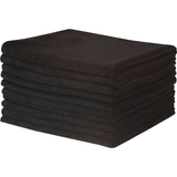 Filta Commercial Microfibre Black Cloths, 40cm x 40cm, HACCP certified, durable, ideal for effective cleaning in professional settings.