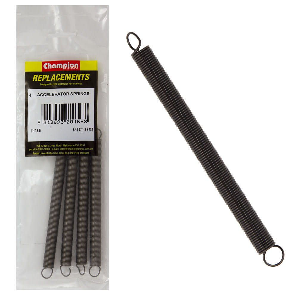 Champion Accelerator Spring 21G Pack of 4