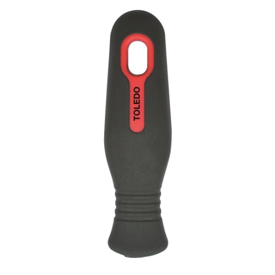 Ergonomic Toledo File Handle No. 4-150mm, featuring durable rubber for a comfortable grip and precision in filing tasks.