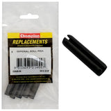 Pack of 5 Champion Imperial Roll Pins, 3/8" x 2-1/2", durable fastening for heavy-duty projects and woodworking.