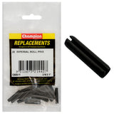 Champion Imperial Roll Pin 3/16" x 1" Pack of 20