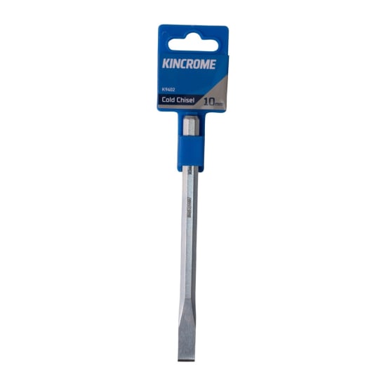 Kincrome 10mm cold chisel made from durable Chrome Vanadium Steel, ideal for cutting and shaping various materials.