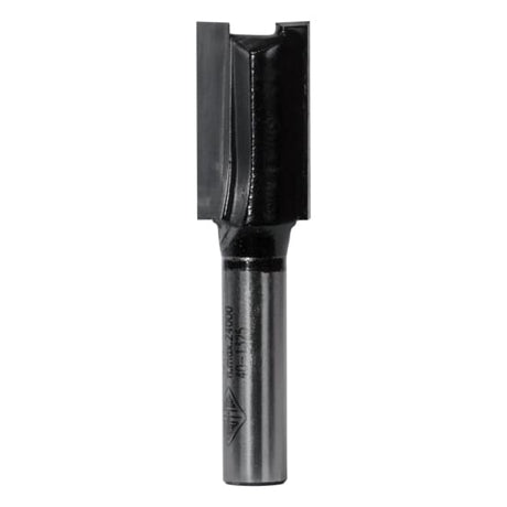 Carbitool 7mm straight bit with carbide tip, ideal for precise routing and durable for various wood types.