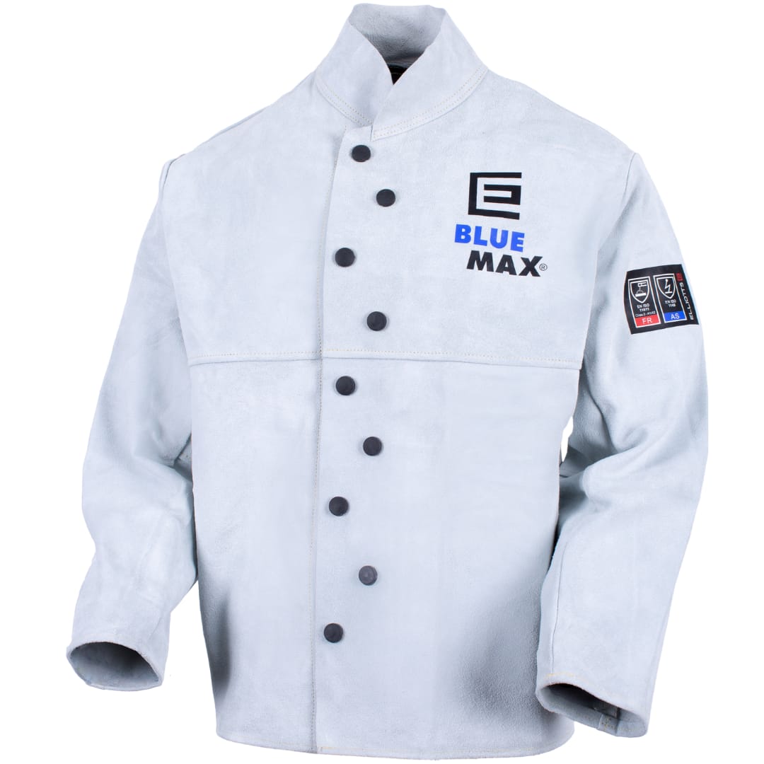 Blue Max Chrome Leather Jacket XL