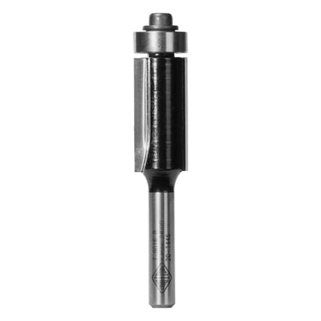 Carbitool Trim Bit Flush, 9.5mm carbide-tipped with ball bearing guide, perfect for precise woodworking and trimming tasks.