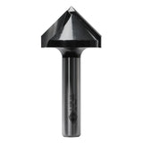 Carbitool Vee Groove Bit 1/2" Shank 31.3mm x 90 Deg