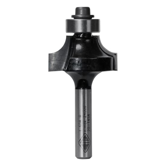 Carbitool Rounding Over Bit 1/4" Shank-7.9mm, designed for smooth cuts; compatible with routers, ideal for rounded edges.