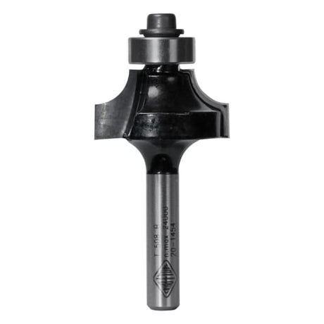 Carbitool Rounding Over Bit 1/4" Shank-7.9mm, designed for smooth cuts; compatible with routers, ideal for rounded edges.