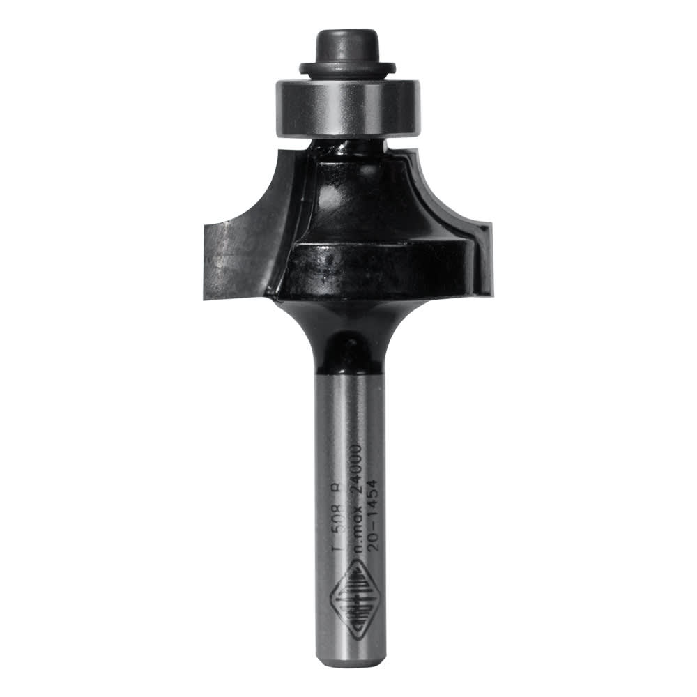Carbitool Rounding Over Bit 1/4" Shank 6mm