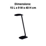 Nero Black Desk Lamp