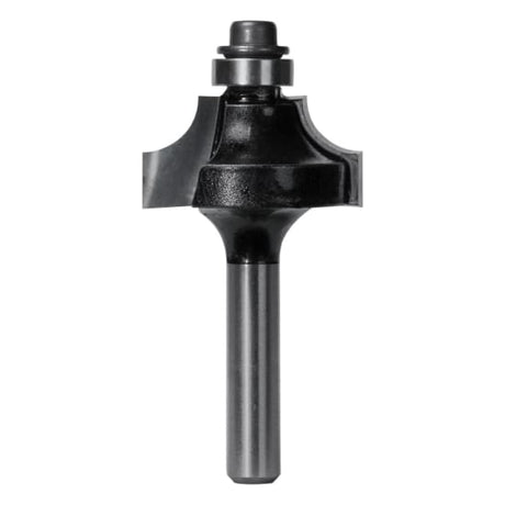 Carbitool 9.5mm beading bit features a carbide tip and ball bearing guide for precise edge detailing in woodworking projects.