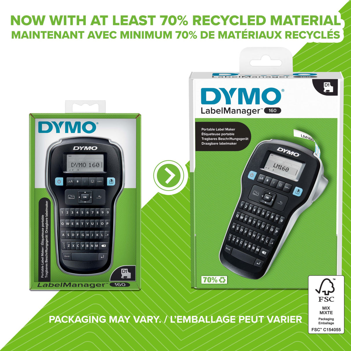 Dymo LabelManager 160 Labelling Machine (Each)