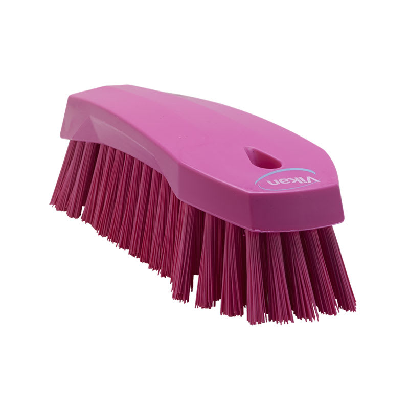Vikan Hand Scrub Brush 200mm - Pink