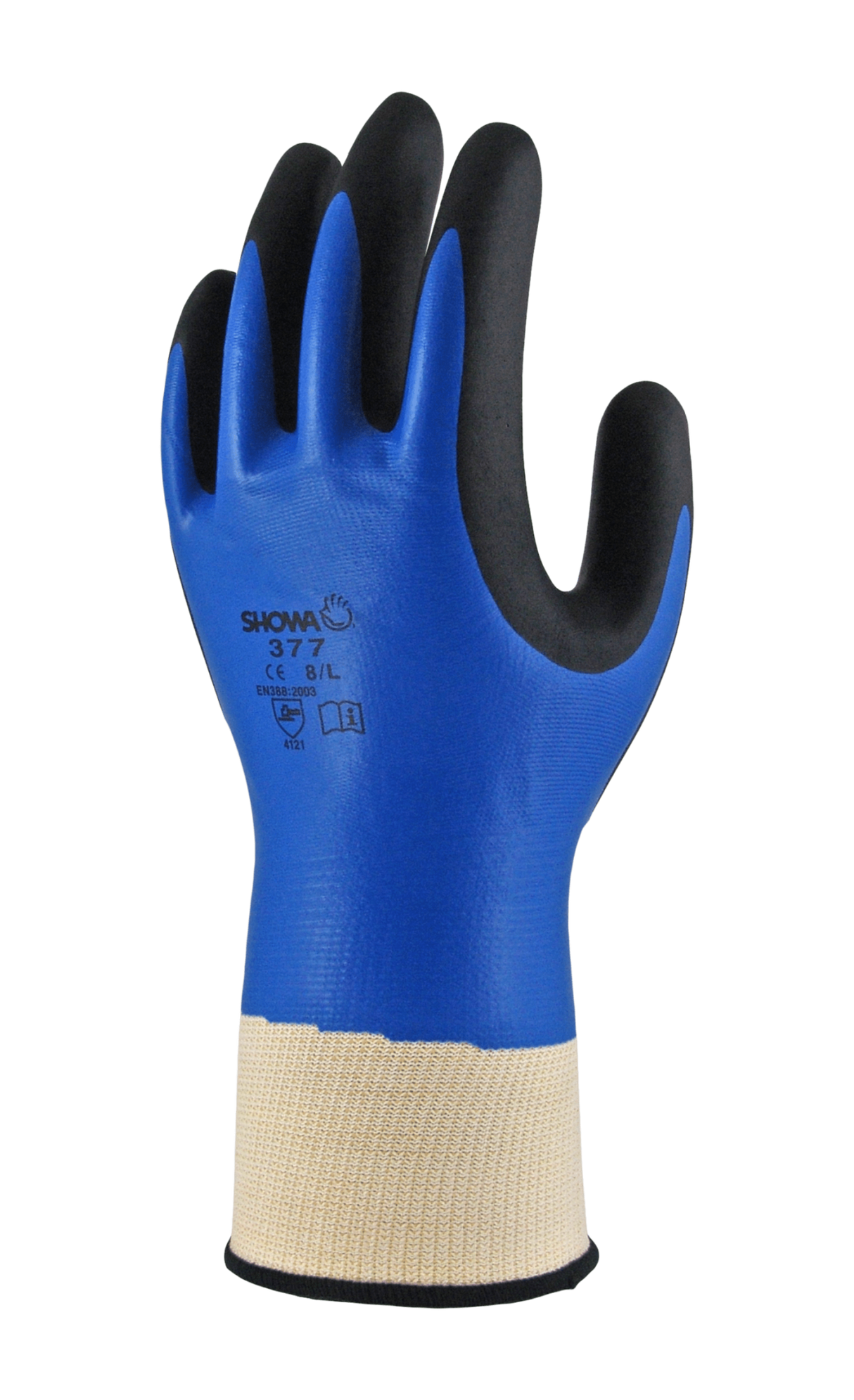Showa 377 Oil Grip Synthetic Dipped Glove (Pair) - Standard - L