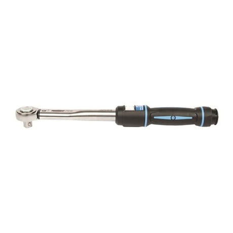 Sykes-Pickavant Torque Wrench 100Nm-1/2" with ergonomic handle, dual scale, and push-thru ratchet for precision torque applications.