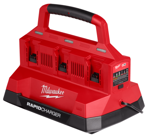 Milwaukee M18 Six Bay Packout Rapid Charger (Each)