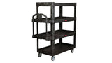 Rubbermaid Brute 4 Shelf Heavy Duty Utility Cart
