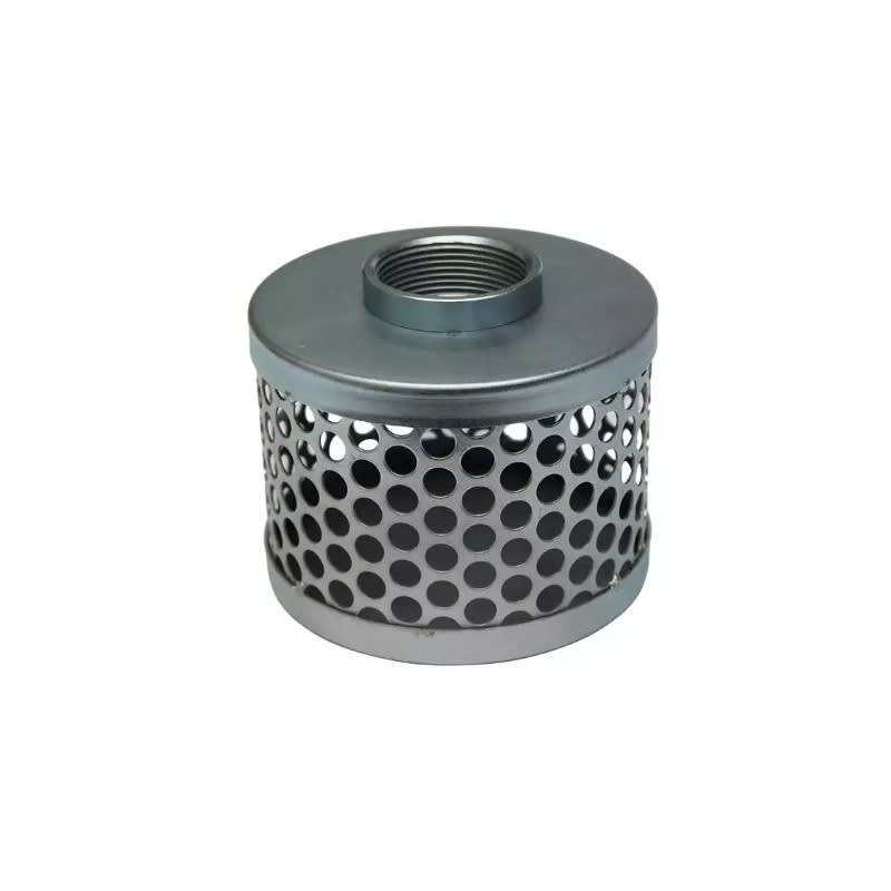 Round Hole Strainer 102mm Zinc Plated
