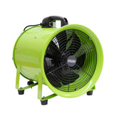 Haydn Industrial Fan 300mm PAF3: durable ventilation fan for smoke and dust extraction, featuring safety cage and automatic shut-off.