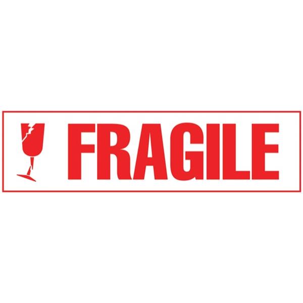 Shipping Label - Fragile 127mm x 30m 250 (Box)